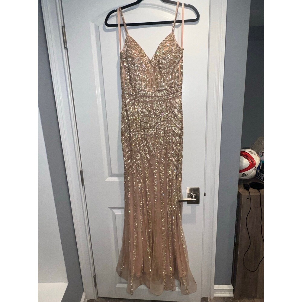 Glow evening dress